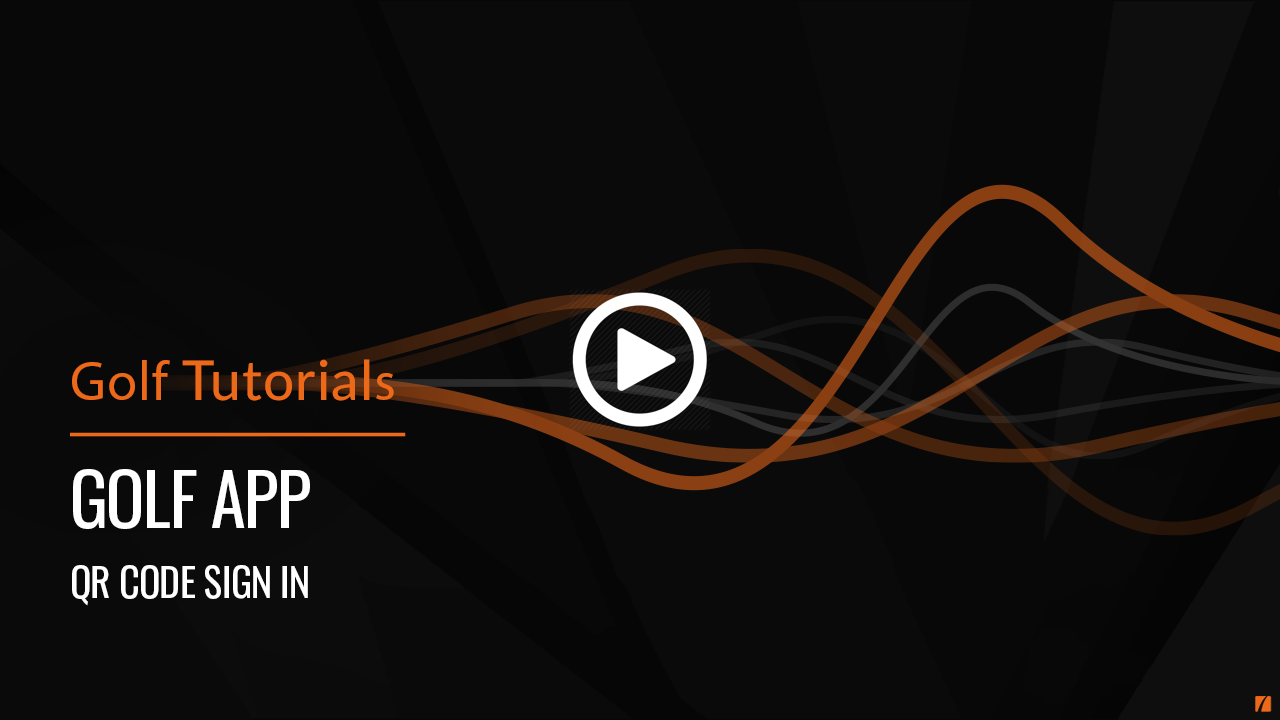 Trackman Golf 앱 QR 코드 이미지
